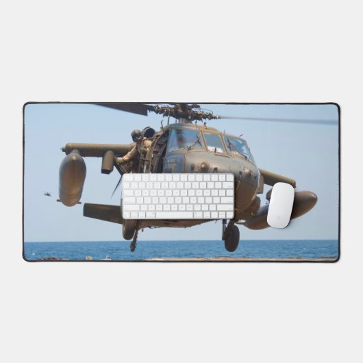 HH-60M SCHWARZHAWK SCHREIBTISCHUNTERLAGE (Tastatur & Maus)