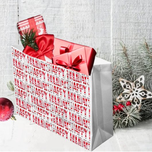 HH Against Snow Große Geschenktüte