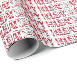 HH gegen Schnee Geschenkpapier