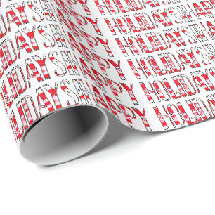 HH gegen Schnee Geschenkpapier