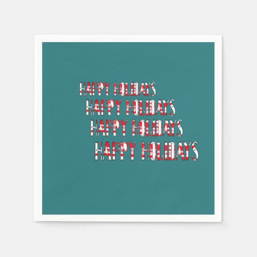 HH gegen Schnee Serviette (Vorderseite)