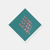 HH gegen Schnee Serviette (Ecke)