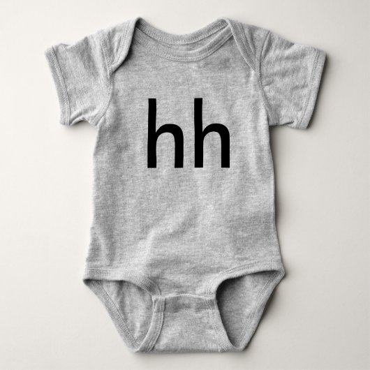 hh groß baby strampler (Vorderseite)