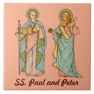 HH. Paulus und Petrus, Apostel (RLS 13 & 14) Fliese