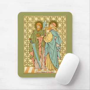 HH. Simon und Judas Thaddäus (RLS 16) (Stil 1) Mousepad
