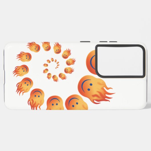 HHB Leroy Illusion Phone Case - Android Samsung Galaxy Hülle (Linke Seite)