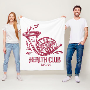 HHC (Französisches Horn) Blanket Fleecedecke