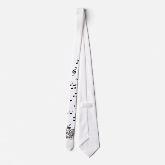 HHC (Französisches Horn) Musik-Krawatte Krawatte (Rückseite)