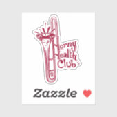 HHC (Trombone) Aufkleber für Vinyl, kundenspezifis (Blatt)