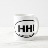 HHI Hilton Head Island Kaffeetasse (VorderseiteRechts)