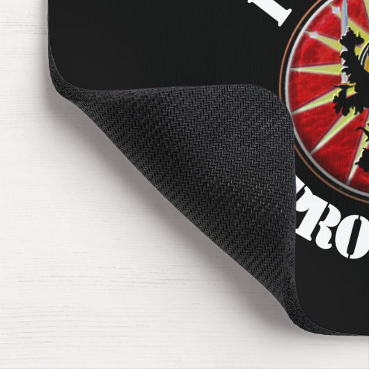 HHOD mousepad mit Motto (Ecke)