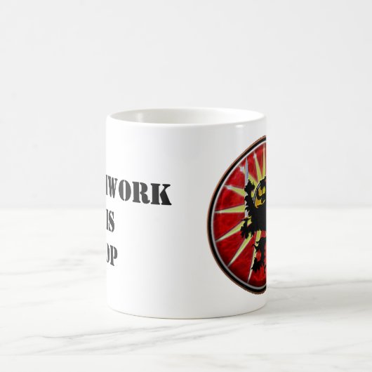 HHOD Teamwork ist OP Kaffeetasse (Mittel)