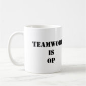 HHOD Teamwork ist OP Kaffeetasse (Links)
