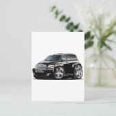 HHR Black Panel Truck Postkarte (Stehend Vorderseite)