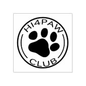 HI4PAW CLUB GUMMISTEMPEL (Prägung)