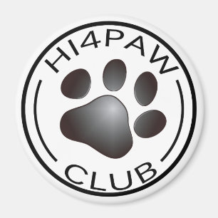 HI4PAW-Club Magnet
