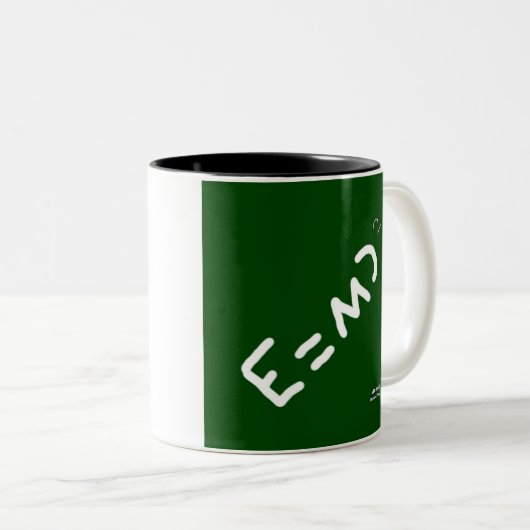 HI54EDU Physics Relativity RVC Zweifarbige Tasse (VorderseiteRechts)