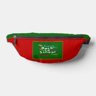 HI54EDU Zurück zur Schule Bauchtasche