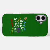 HI54EDU Zurück zur Schule Case-Mate iPhone Hülle (Rückseite (Horizontal))