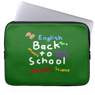 HI54EDU Zurück zur Schule Laptopschutzhülle