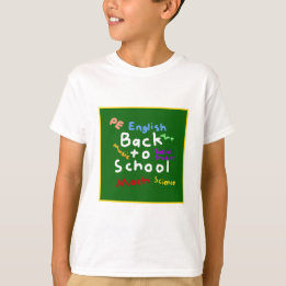HI54EDU Zurück zur Schule T-Shirt