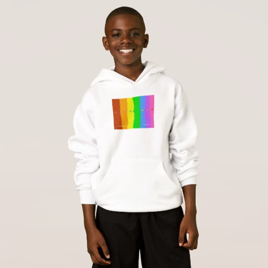 HI54GEO™ Doric Kariert Hoodie (Vorne ganz)