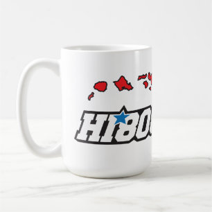 HI808 Hawaii-Stolz-Grafik mit Insel-Feeling Kaffeetasse