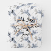 Hi 2023 Auf Wiedersehen 2022 Geschenkpapier Set (Beispiel)