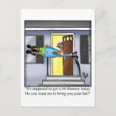 Hi and Hello Postcard Spaß Postkarte (Vorderseite)