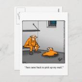 Hi and Hello Spaß Postcard Ankündigungspostkarte (Vorne/Hinten)