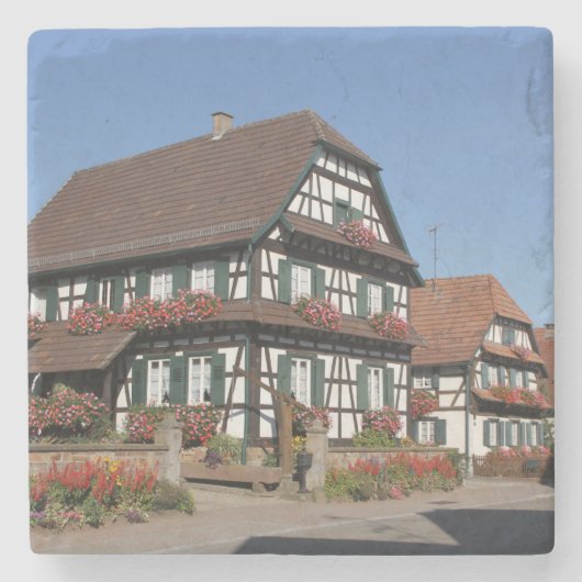 Hi def Fotografie von Elsass Frankreich Steinuntersetzer (Vorderseite)