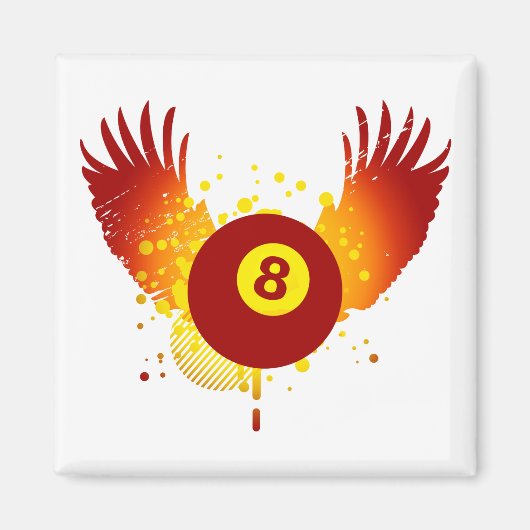 Hi-Fi-Billard Magnet (Vorne)