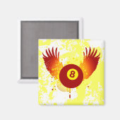 Hi-Fi-Billard Magnet (Vorderseite/Rückseite)