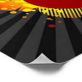 Hi-Fi-Billard Poster (Ecke)