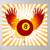 Hi-Fi-Billard Poster (Vorne)