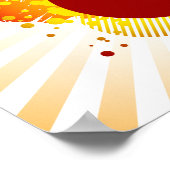 Hi-Fi-Billard Poster (Ecke)