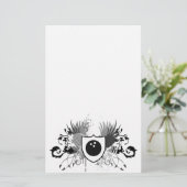 Hi-Fi-Bowling Briefpapier (Stehend Vorderseite)