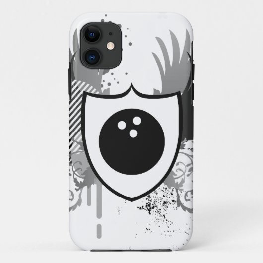 Hi-Fi-Bowling Case-Mate iPhone Hülle (Rückseite)