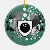 Hi-Fi-Bowling Keramikornament (Hinten)