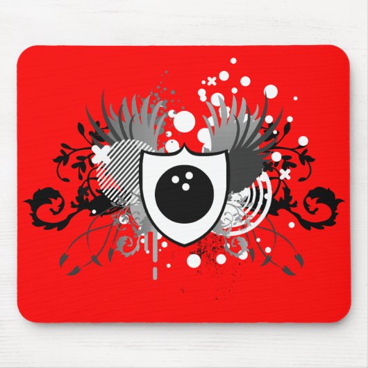 Hi-Fi-Bowling Mousepad (Vorne)