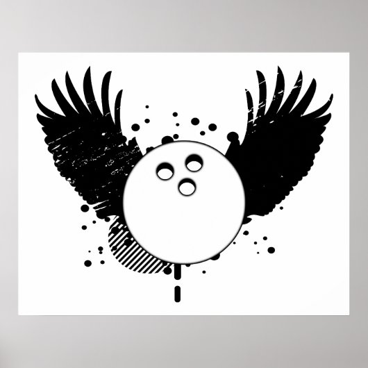 Hi-Fi-Bowling Poster (Vorne)