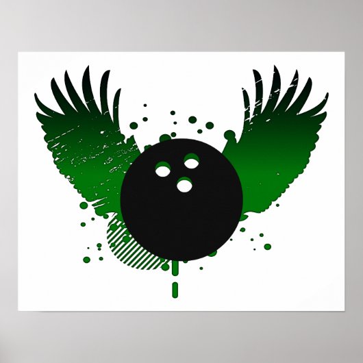 Hi-Fi-Bowling Poster (Vorne)