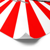 Hi-Fi-Bowling-Wappen Poster (Ecke)