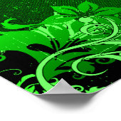 Hi-Fi Heißluftballon Poster (Ecke)