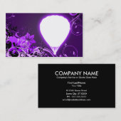 Hi-Fi Heißluftballon Visitenkarte (Vorne/Hinten)