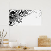 Hi-Fi im Sommer Poster (Küche)