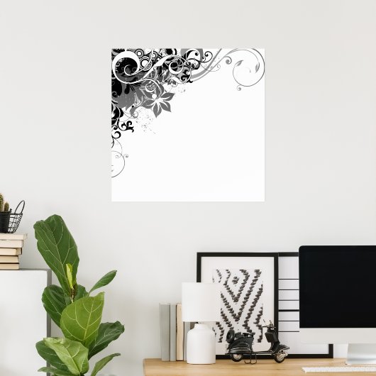 Hi-Fi im Sommer Poster (Heimbüro)