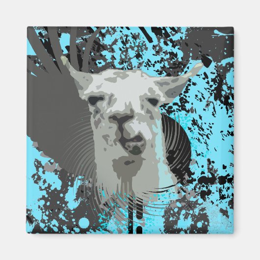 Hi-Fi-Lama. Magnet (Vorne)
