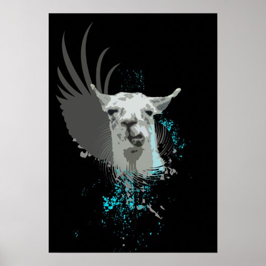Hi-Fi-Lama. Poster (Vorne)