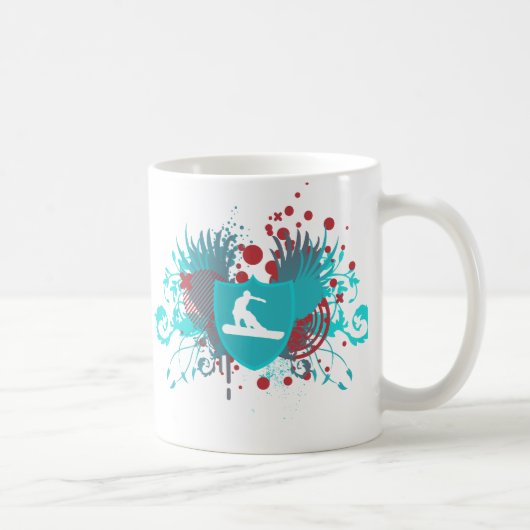 Hi-Fi-Snowboard Kaffeetasse (Rechts)